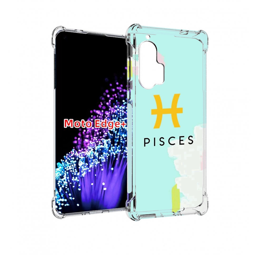 

Чехол MyPads знак-зодиака-рыбы-2 для Motorola Edge+ Plus, Прозрачный, Tocco