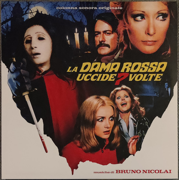 Bruno Nicolai La Dama Rossa Uccide Sette Volte (2LP)