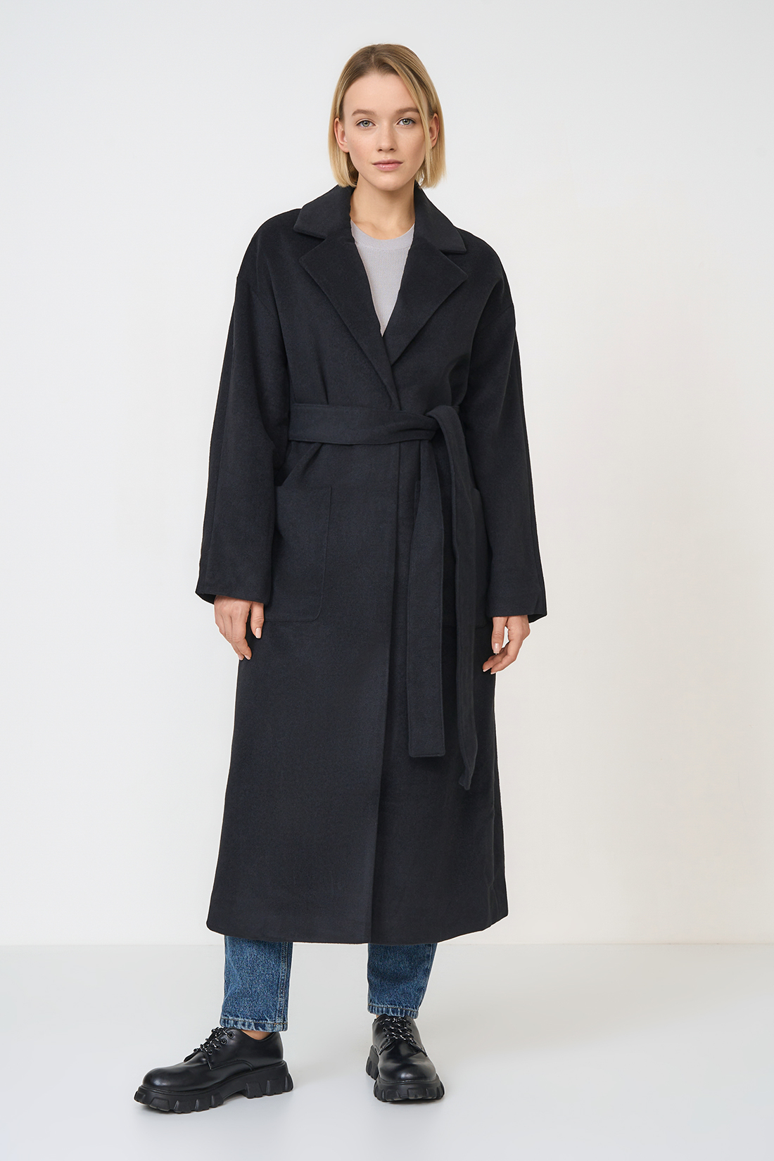 Пальто женское Baon B0623506 черное XS