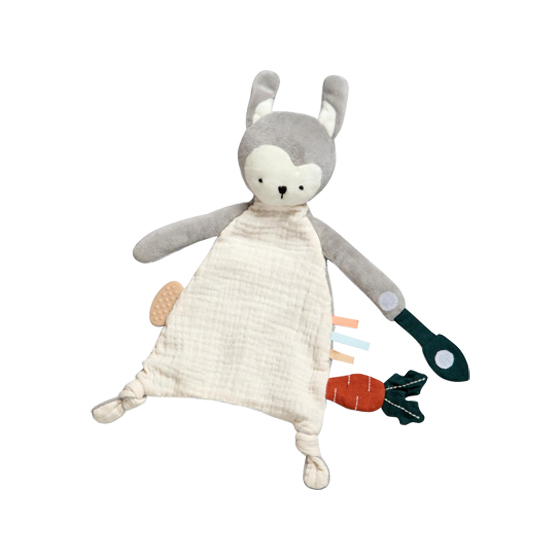 Игрушка-комфортер Sebra Кролик Siggy текстильная игрушка комфортер liewood кролик песочный 20 х 22 см
