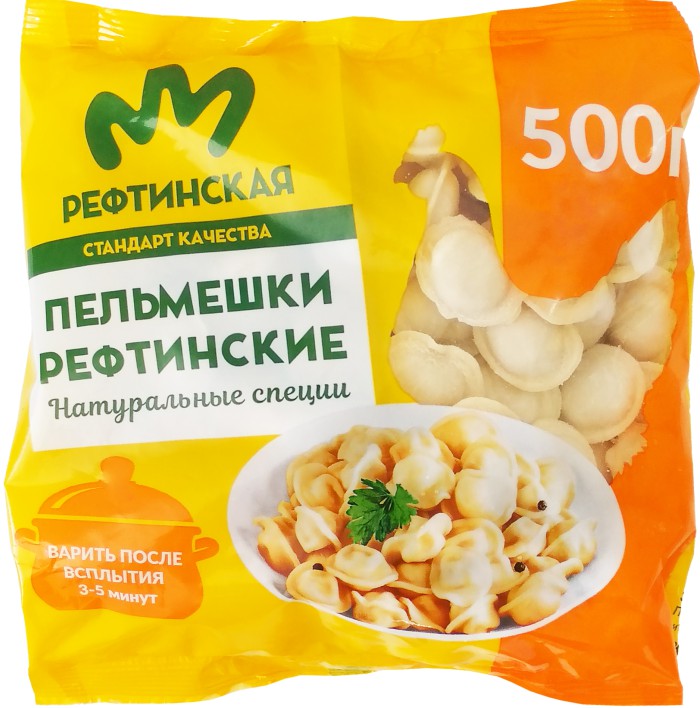 

Пельмешки Рефтинская куриные, 500 г