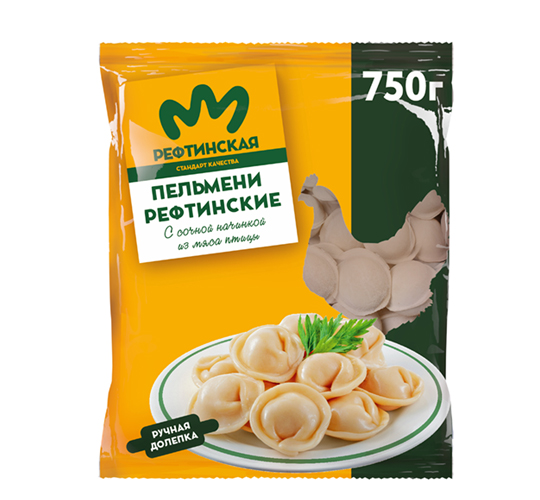 

Пельмени Рефтинские 750 г