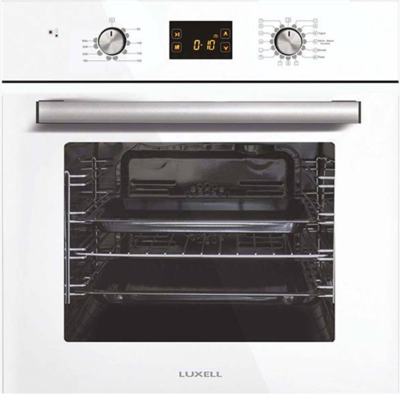 фото Встраиваемый электрический духовой шкаф luxell b66-sgf3 white