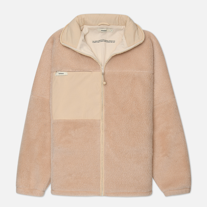 Женская флисовая куртка PANGAIA Archive Fleece Zipped бежевый, Размер L
