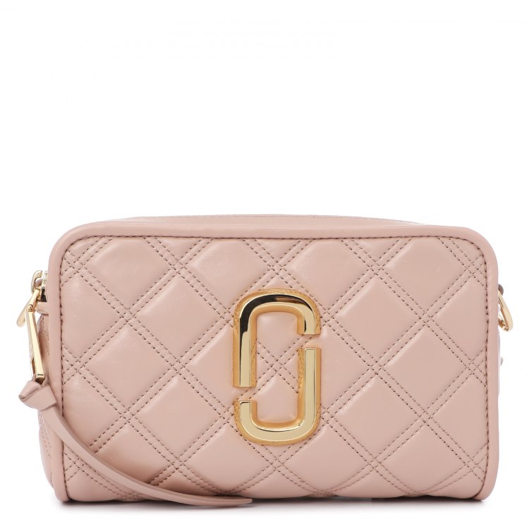 фото Сумка женская marc jacobs m0015419 бежево-розовая