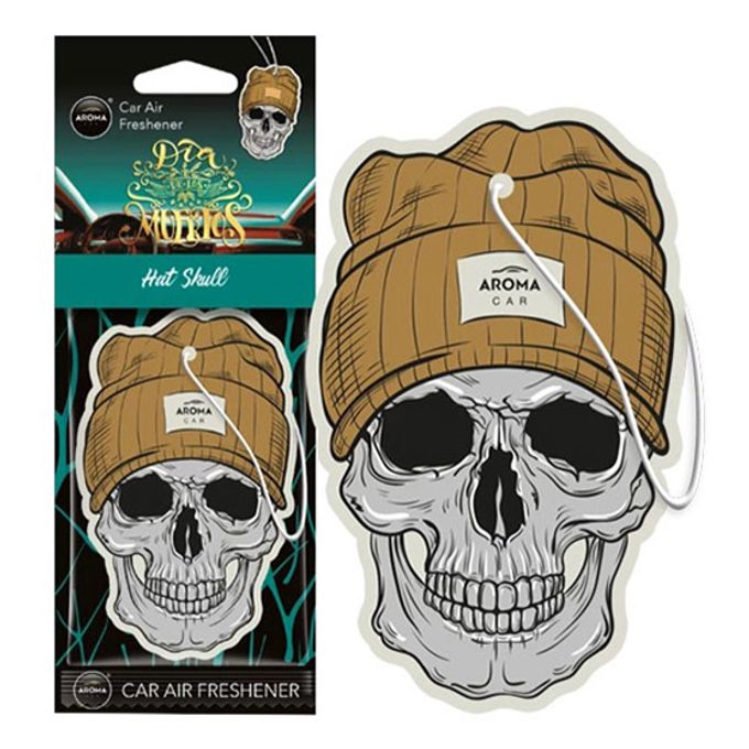 

Ароматизатор в машину Aroma Car череп в шляпе; 10гр