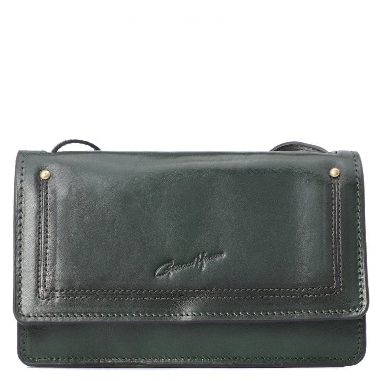 

Сумка женская Gerard Henon R1821 темно-зеленая, R1821