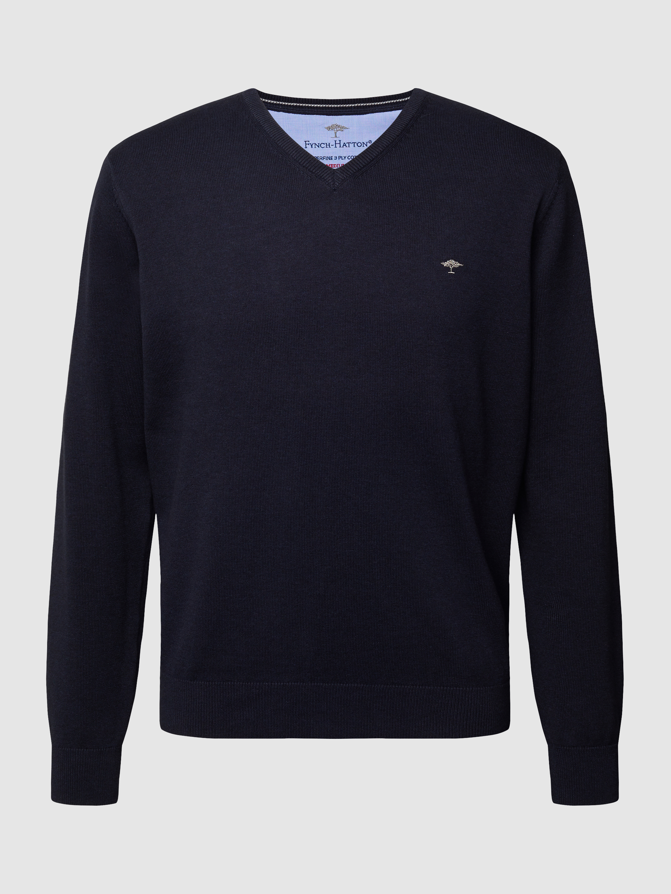 Пуловер мужской Fynch-Hatton 1015383 синий XL (доставка из-за рубежа)