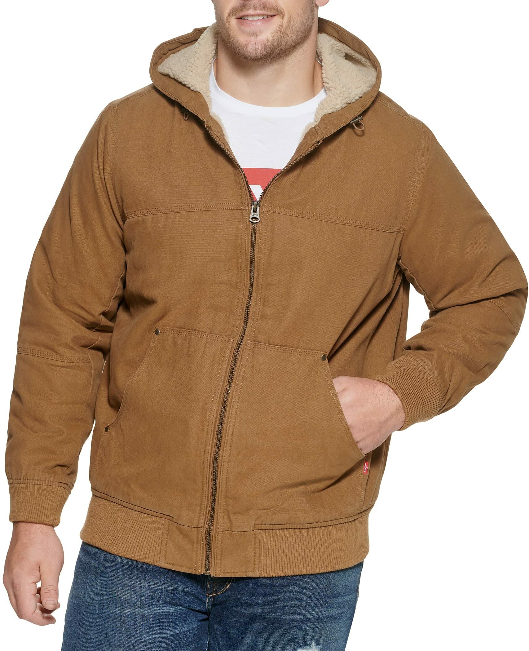 Куртка мужская Levi's LM1RC521-BRN коричневая 2XL