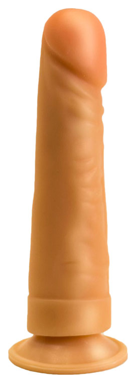 Фаллоимитатор на присоске из нежного геля 17,5 см