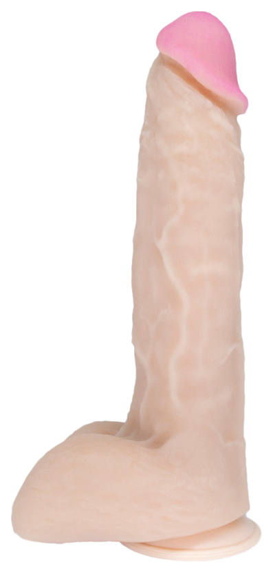 Крупный фаллоимитатор на подошве-присоске REAL Next №33 24 см