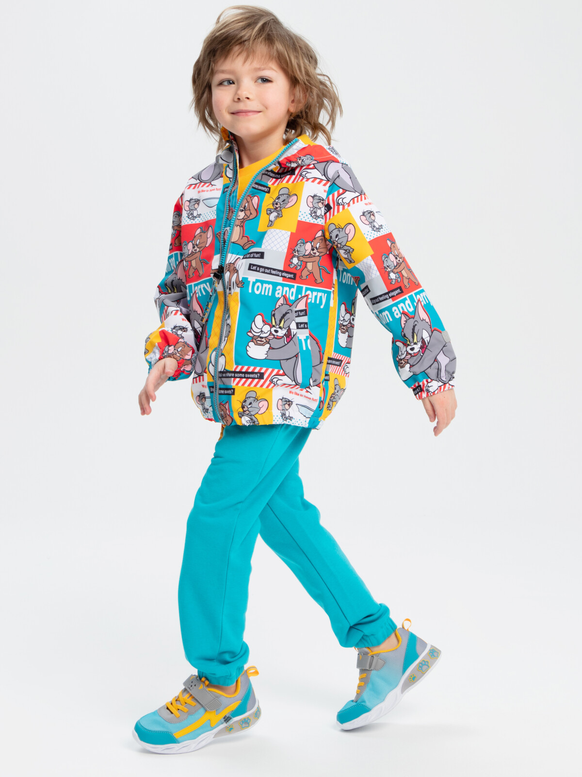 

Ветровка детская PlayToday Kids 12332052, разноцветный, 122, 12332052