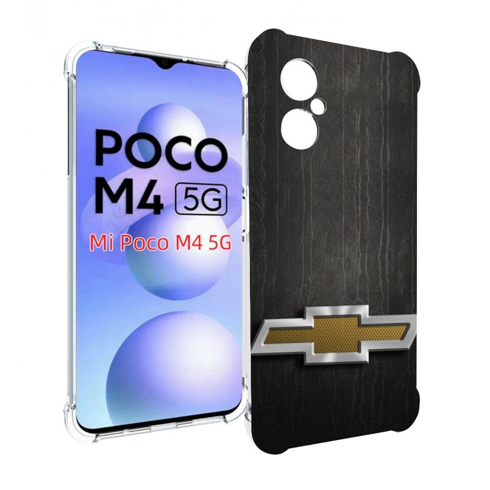 

Чехол Mypads Chevrolet 2 Для Poco M4 5G, Прозрачный, Tocco