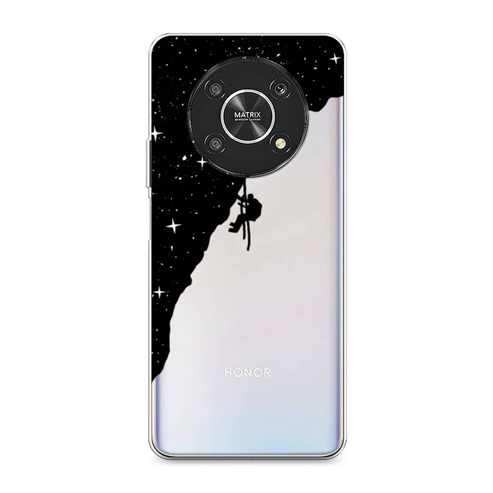 

Чехол Awog на Honor X9 4G/Magic4 Lite 4G "Скалолаз в космосе", Разноцветный, 6108650-4