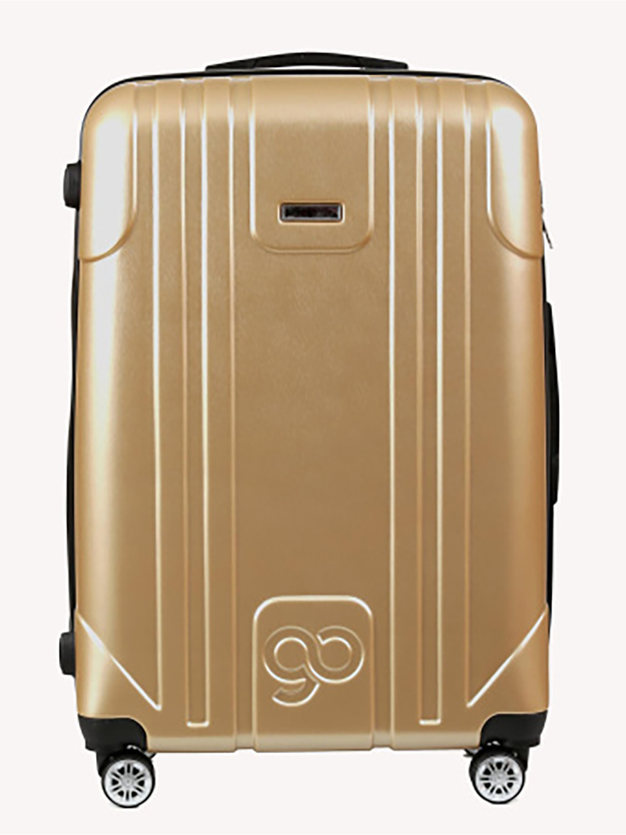 фото Чемодан унисекс beyond time 1110 золото, l
