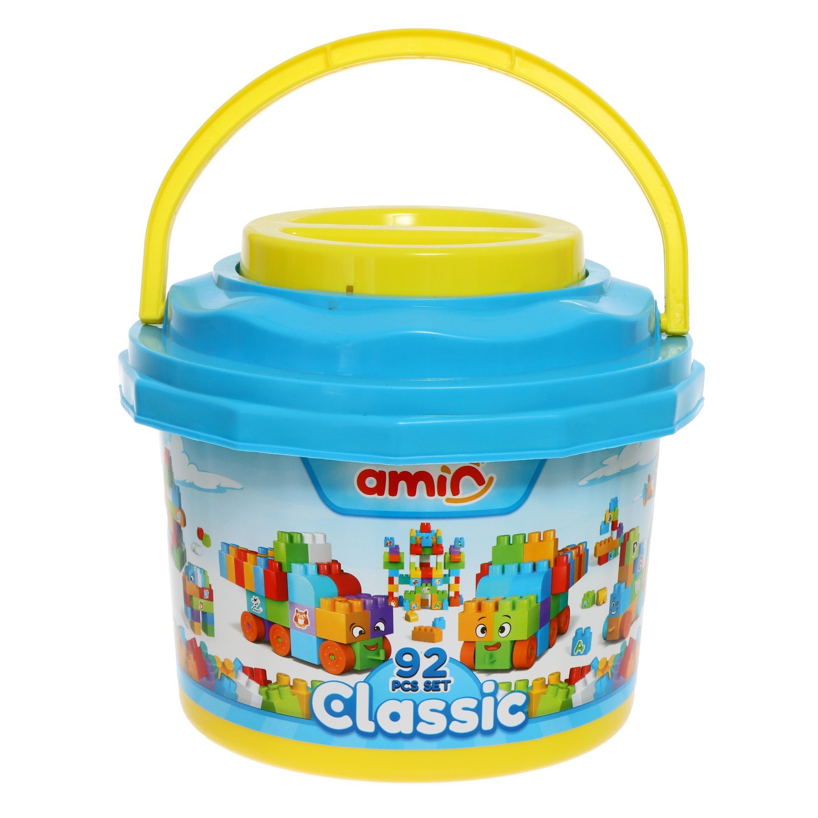 Конструктор Amin, Classic №92, 9945175, в ведре конструктор toy mix в ведре 80 rrb 77