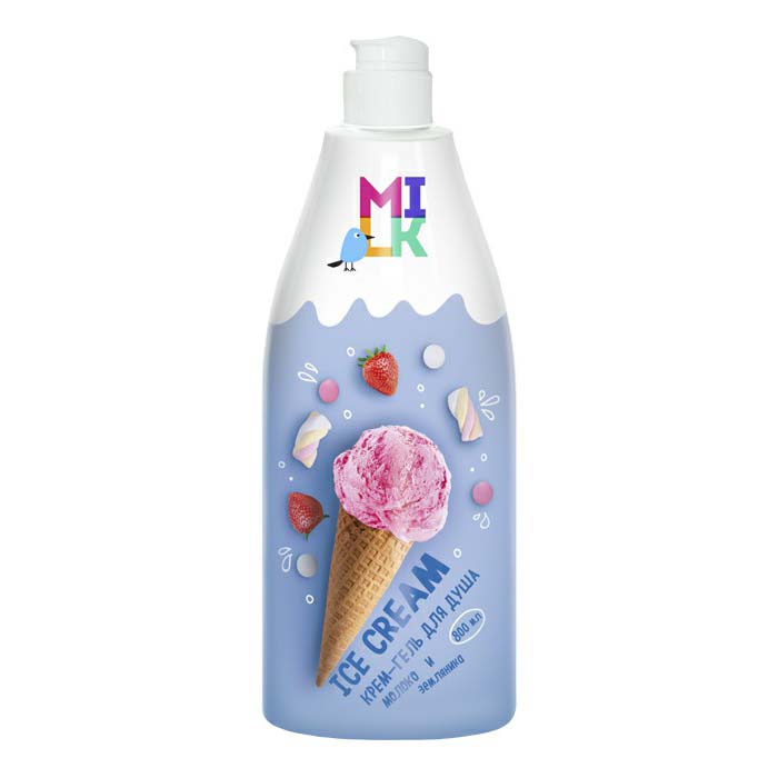 

Крем-гель для душа Milk Молоко и земляника 800 мл