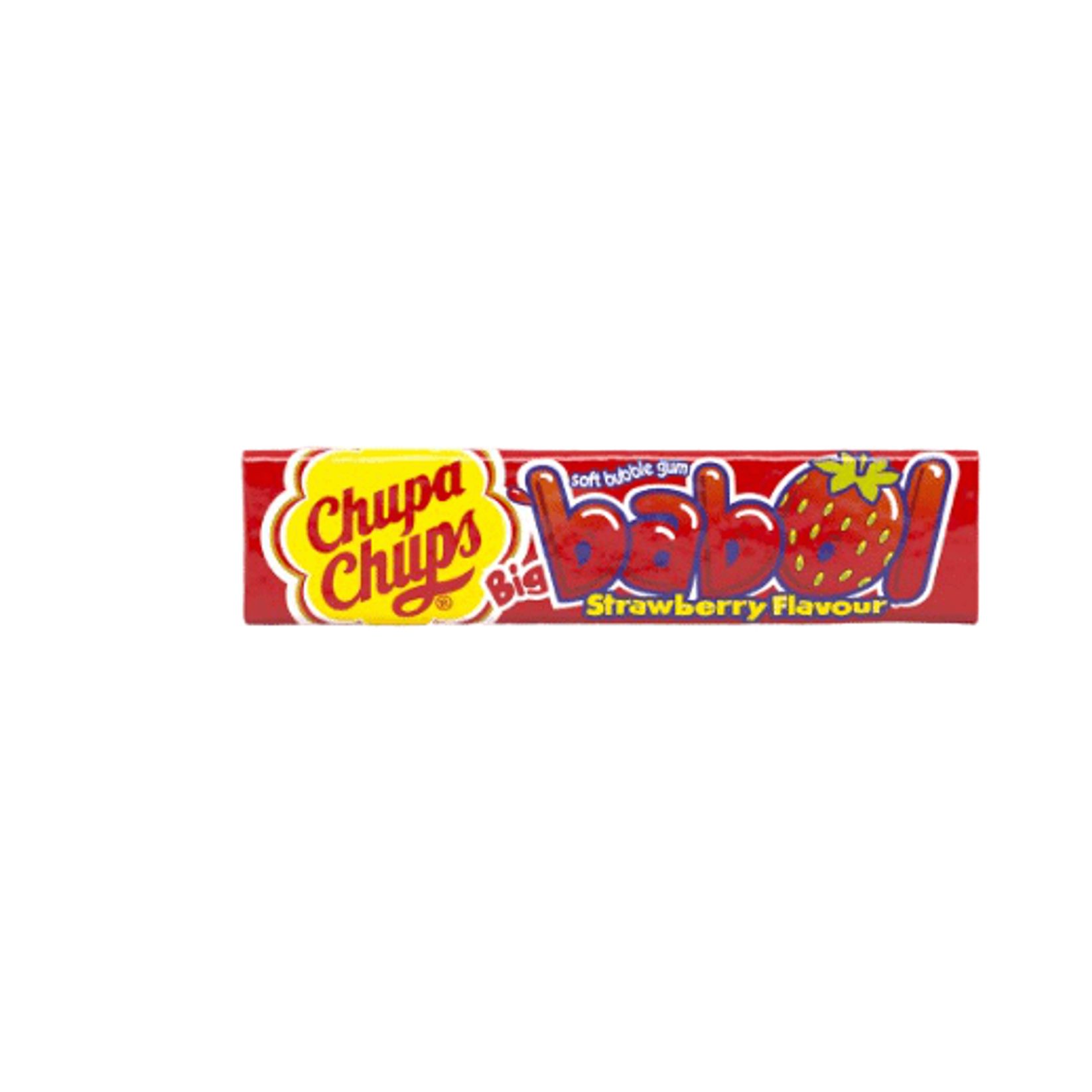 Жевательная резинка Chupa Chups Big Babol Клубника 5 шт 21 г