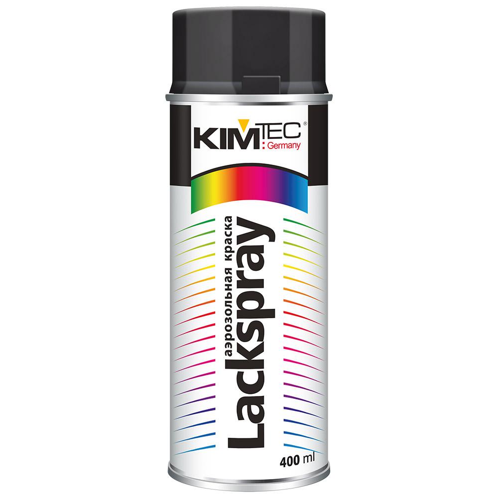 

Краска аэрозольная KIM TEC Lackspray черная, глянцевая, RAL 9017 (110103), Lackspray черная, глянцевая, RAL 9017 (110103)