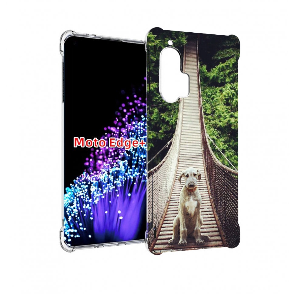 

Чехол MyPads ирландскии волкодав для Motorola Edge+ Plus, Прозрачный, Tocco