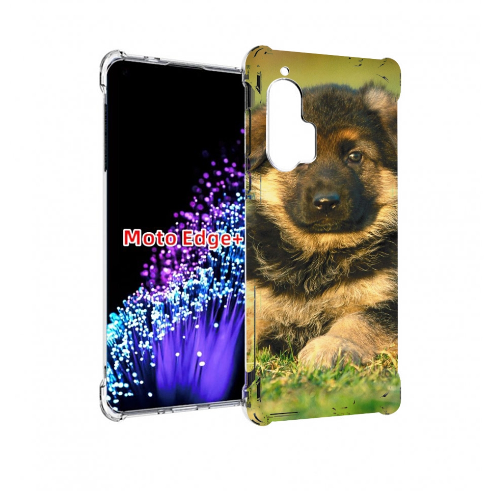 

Чехол MyPads кавказская овчарка для Motorola Edge+ Plus, Прозрачный, Tocco