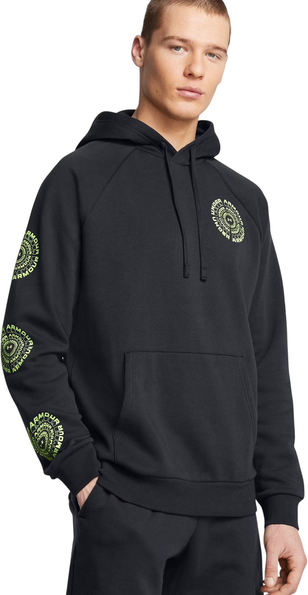 

Худи мужское UNDER ARMOUR Rival Fleece HBR Logo HD черное XL, Черный, Rival Fleece HBR Logo HD