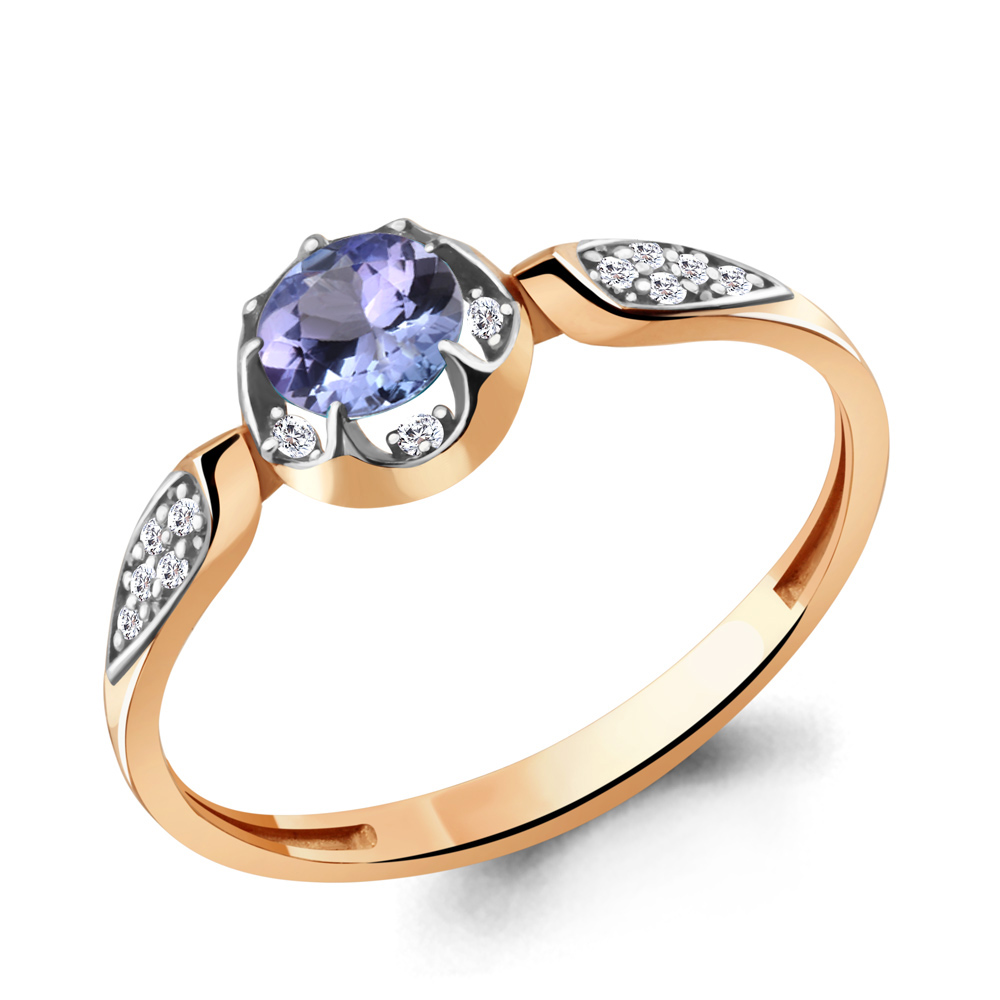 

Кольцо из красного золота с бриллиантом Aquamarine Aquamarine 963983к_585_кз р. 16,5, 963983к_585_кз