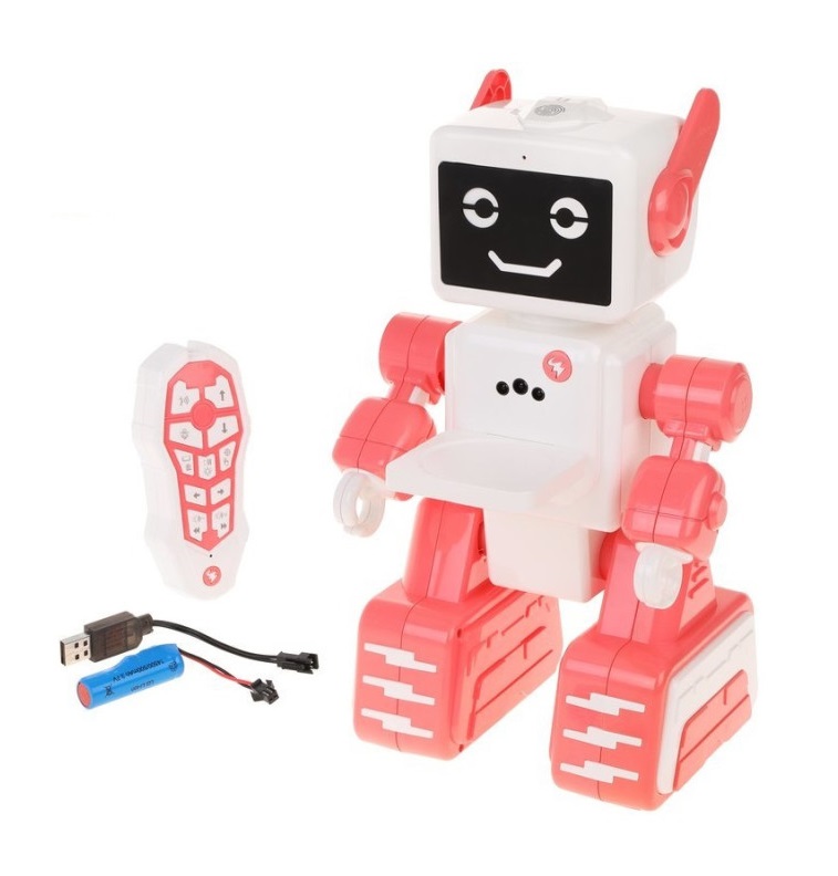 фото Робот р/у, свет, звук, аккумулятор, usb наша игрушка jt398