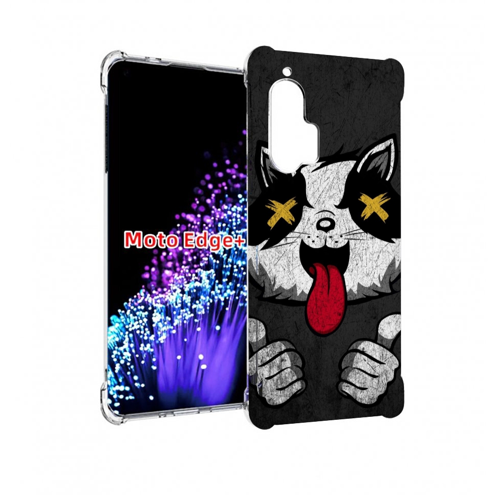 

Чехол MyPads классный зверек для Motorola Edge+ Plus, Прозрачный, Tocco