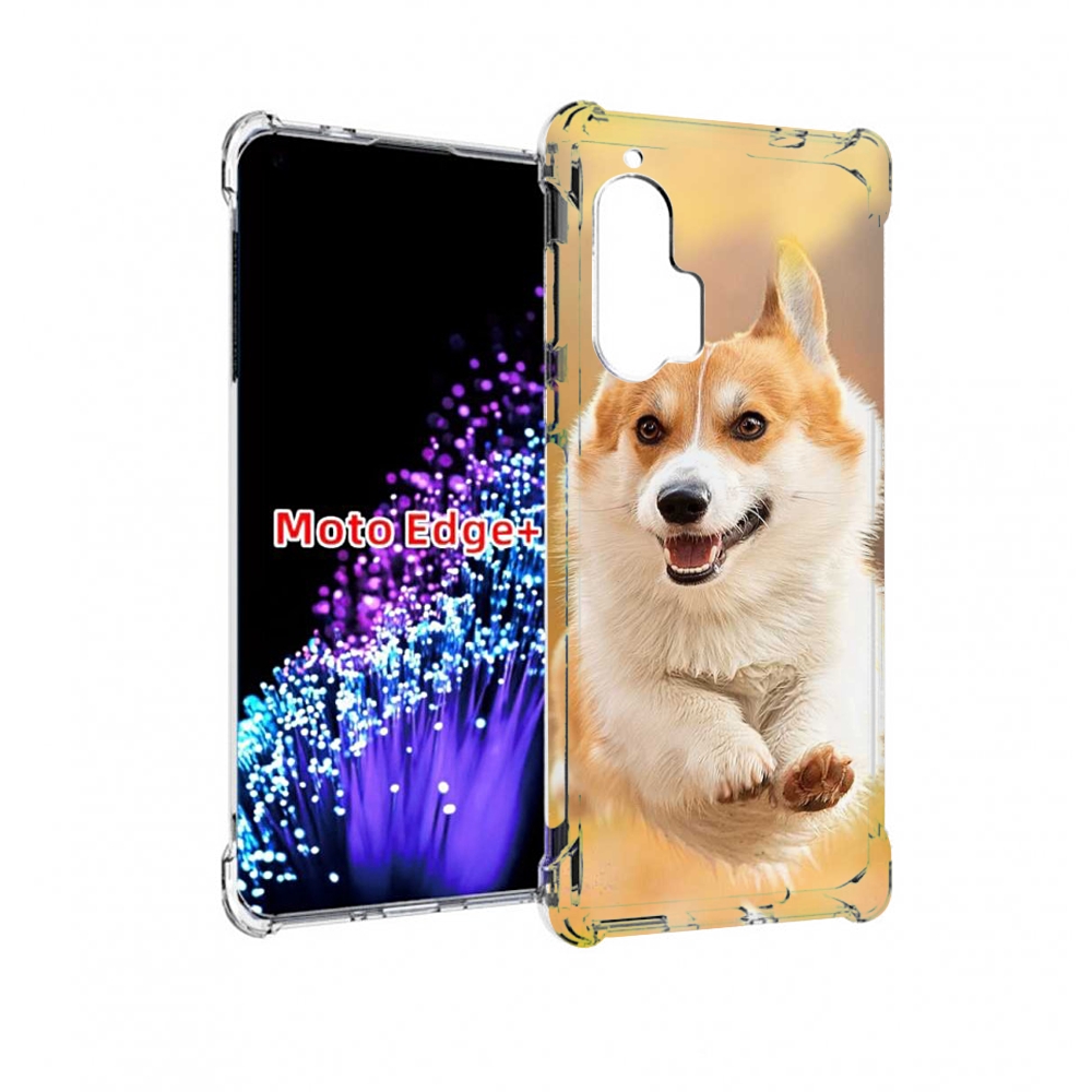 

Чехол MyPads когри собака для Motorola Edge+ Plus, Прозрачный, Tocco