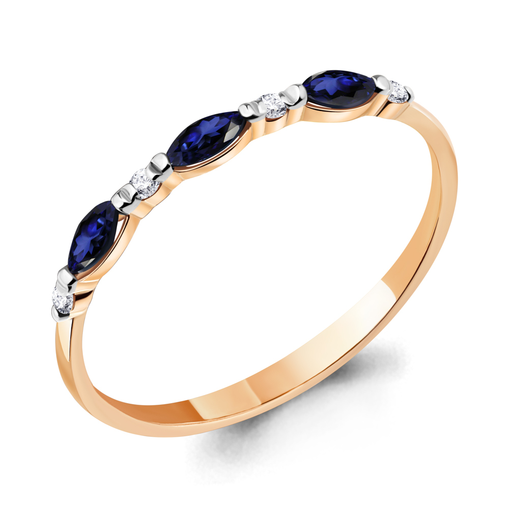 

Кольцо из красного золота с бриллиантом Aquamarine Aquamarine 963987к_585_кз р. 16, 963987к_585_кз