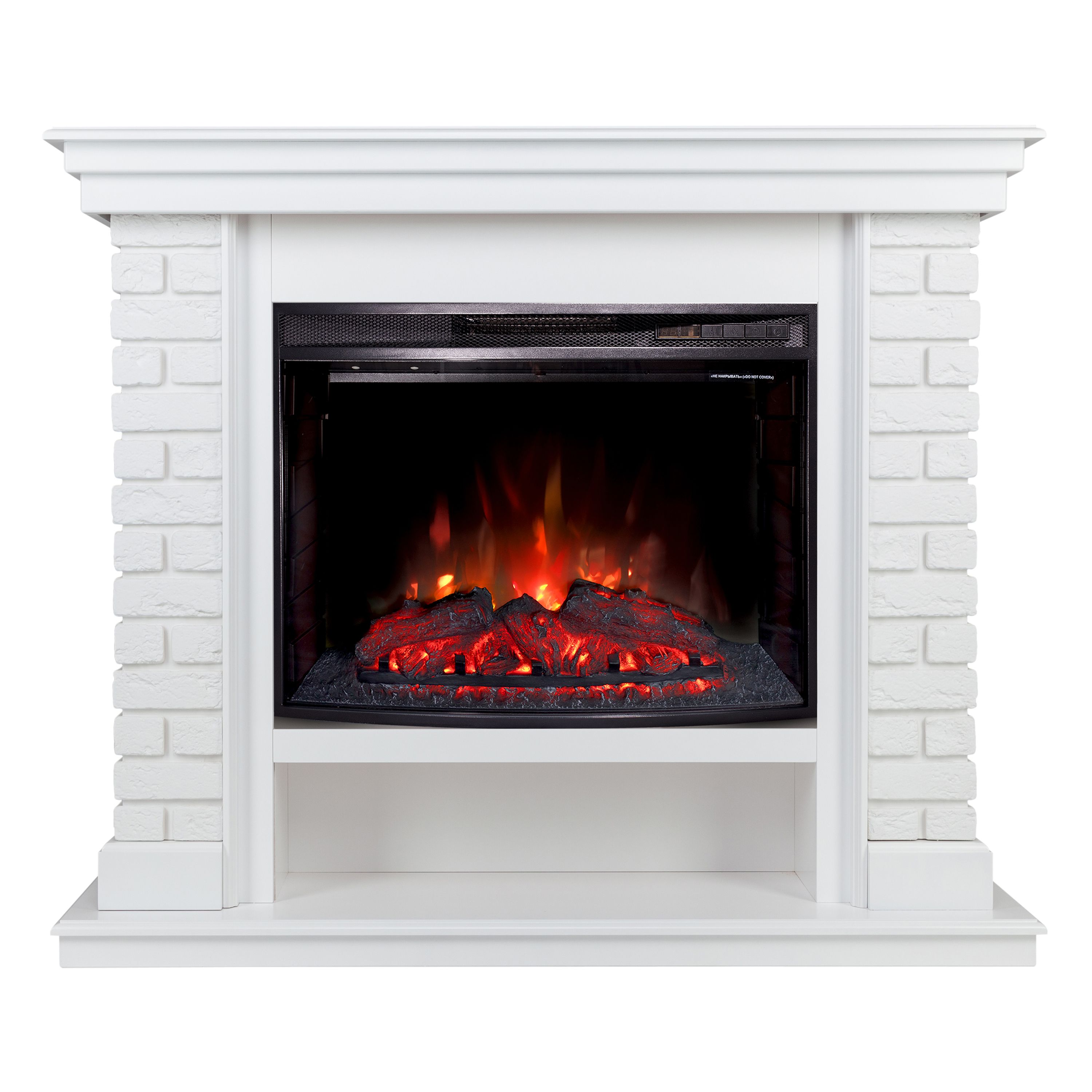 

Электрокамин RealFlame Brixton 25.5 WT-P511 с очагом Evrika 25,5 LED, BRIXTON 25.5 WT-P511 с очагом Evrika 25,5 LED