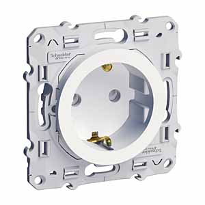 фото Механизм розетки schneider electric s52r033 odace