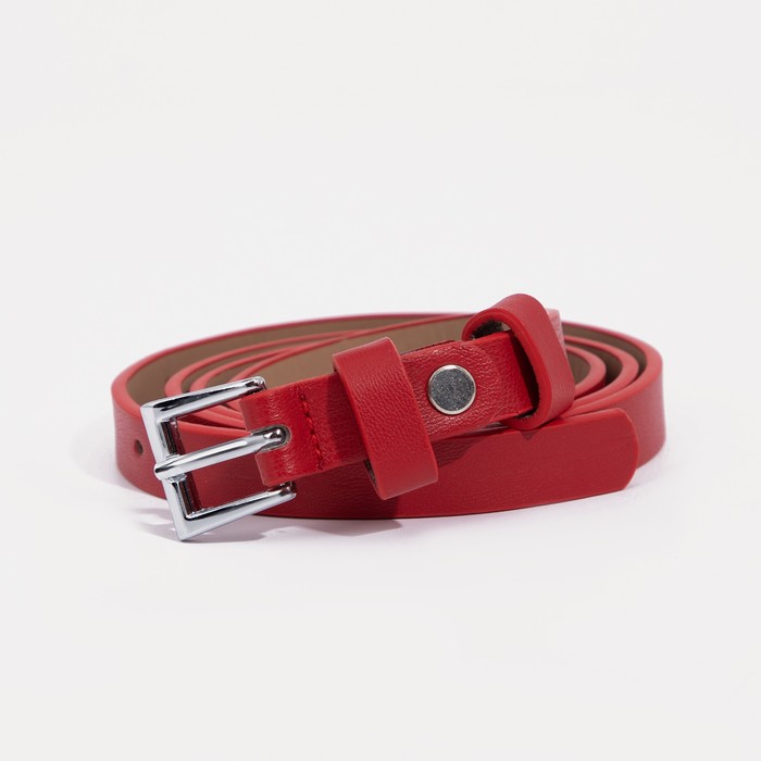 

Ремень женский NoBrand 9345184 красный, 115 см, 9345184