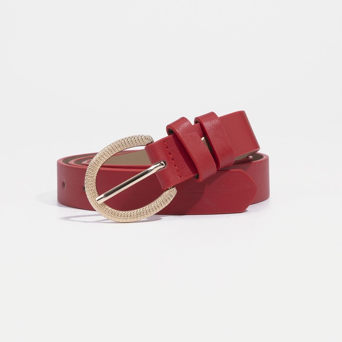 

Ремень женский NoBrand 9345248 красный, 115 см, 9345248