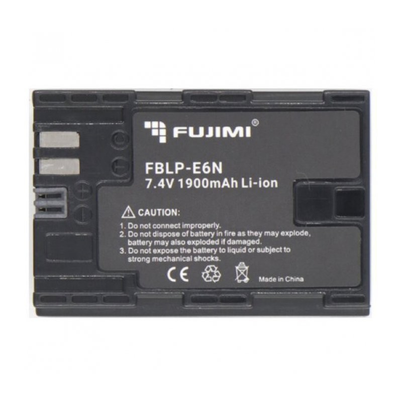 Аккумулятор для фотоаппарата Fujimi FBLP-E6N 1900 мА/ч