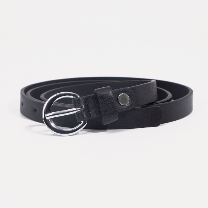

Ремень женский NoBrand 9163820 чёрный, 110 см, Черный, 9163820