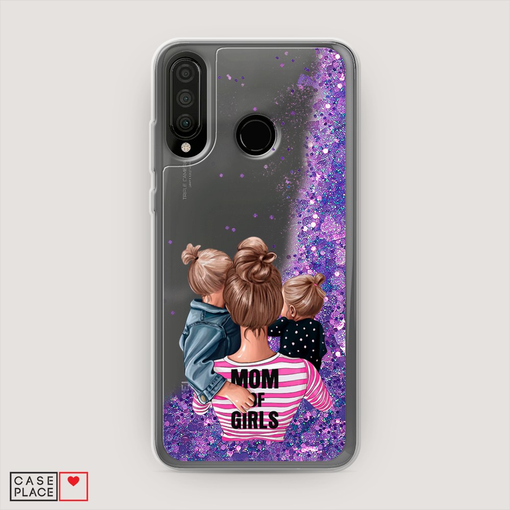 

Чехол Awog на Huawei P30 lite/Honor 20S/Honor 20 Lite 2020 "Mom of Girls", Разноцветный, 67992-1