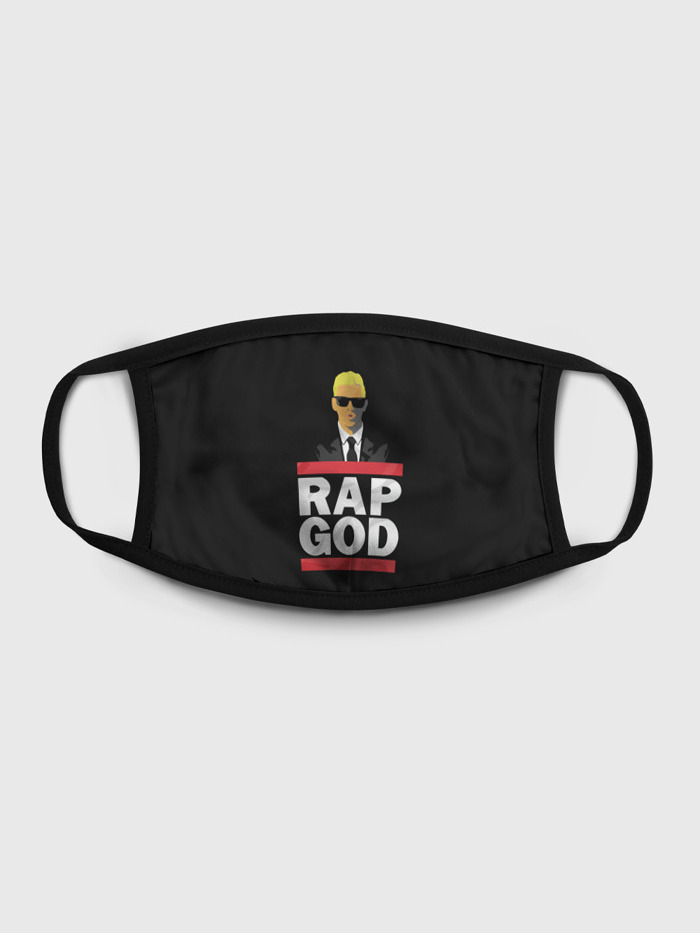 

Многоразовая маска унисекс Burnettie Rap God Eminem, Разноцветный, Rap God Eminem