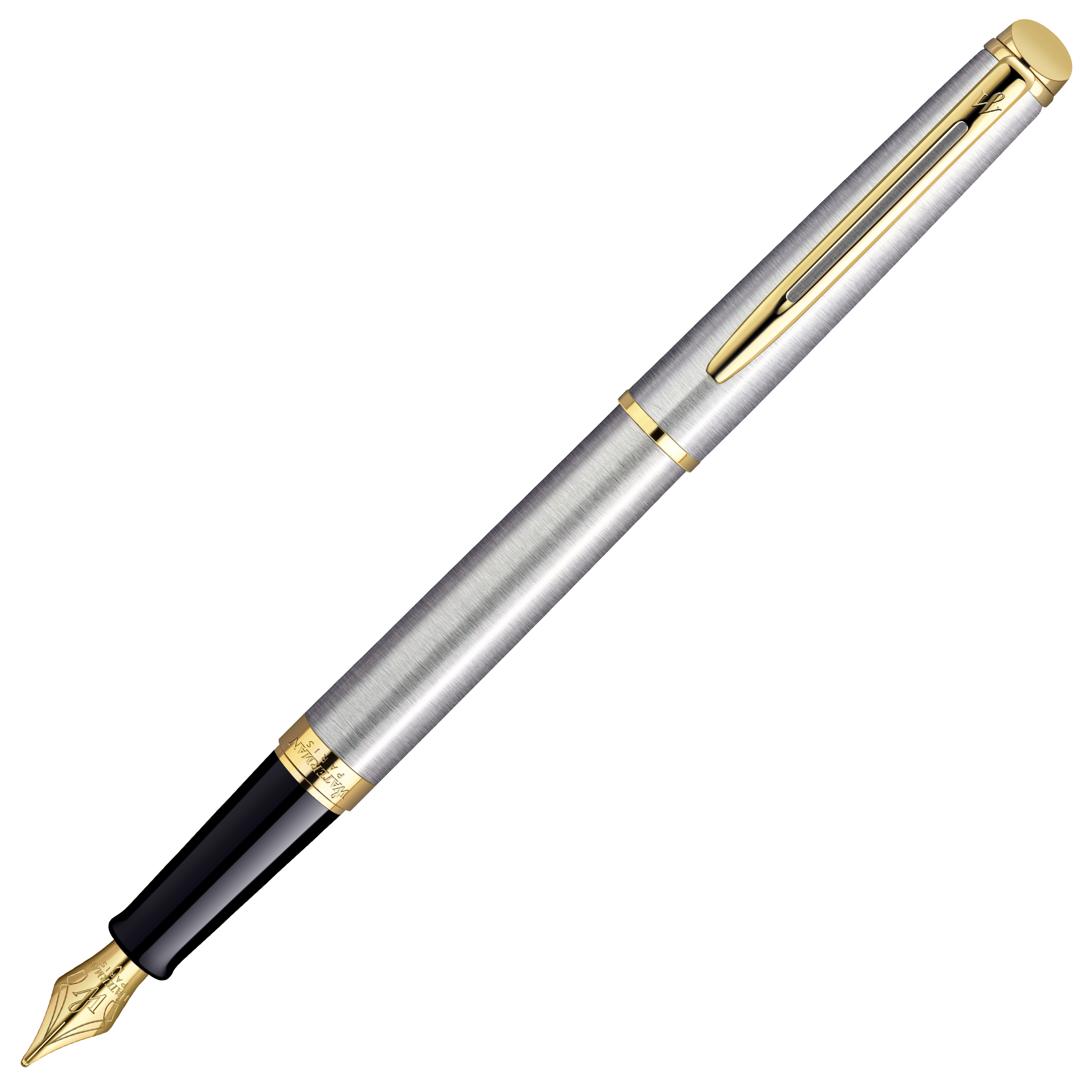 Ручка перьевая Waterman Hemisphere (CWS0920310) Steel GT F