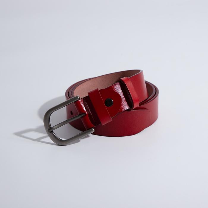 

Ремень женский NoBrand 6896973 красный, 115 см, 6896973