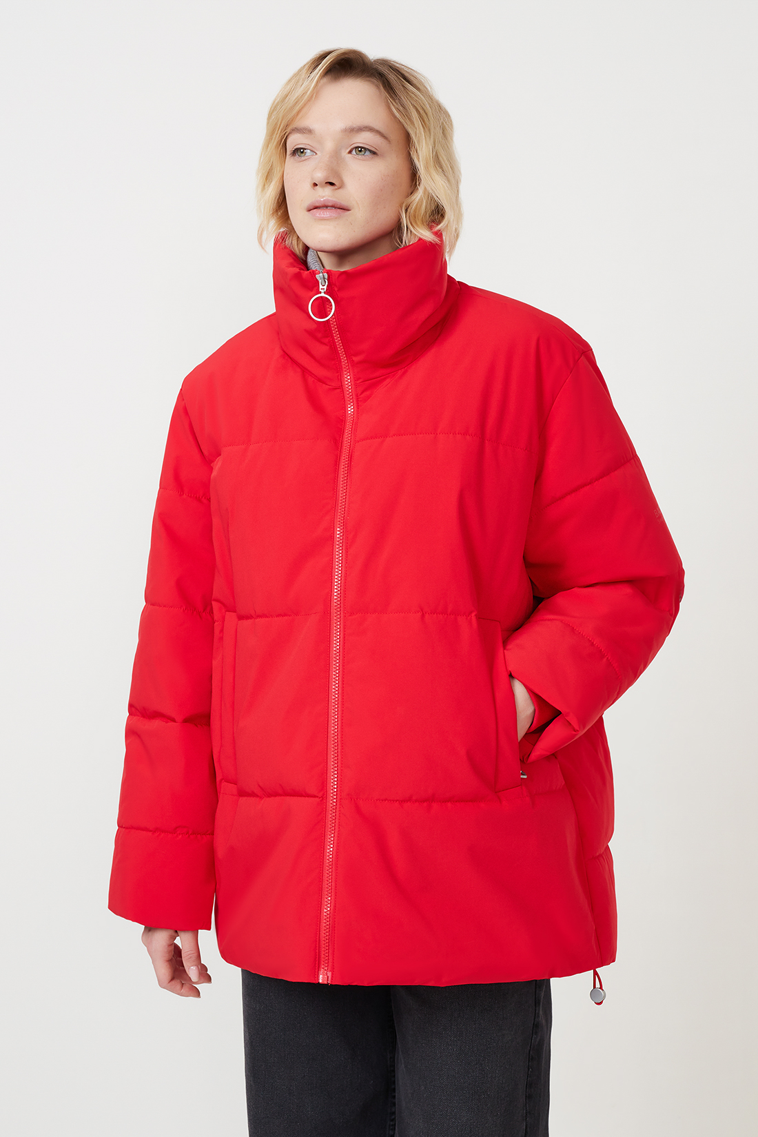 

Куртка женская Baon B0423504 красная XXL, Красный, B0423504