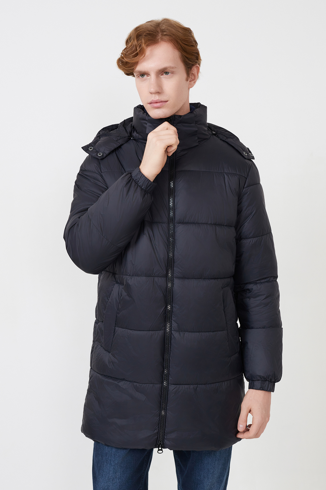 

Зимняя куртка мужская Baon B5423507 черная XXL, Черный, B5423507