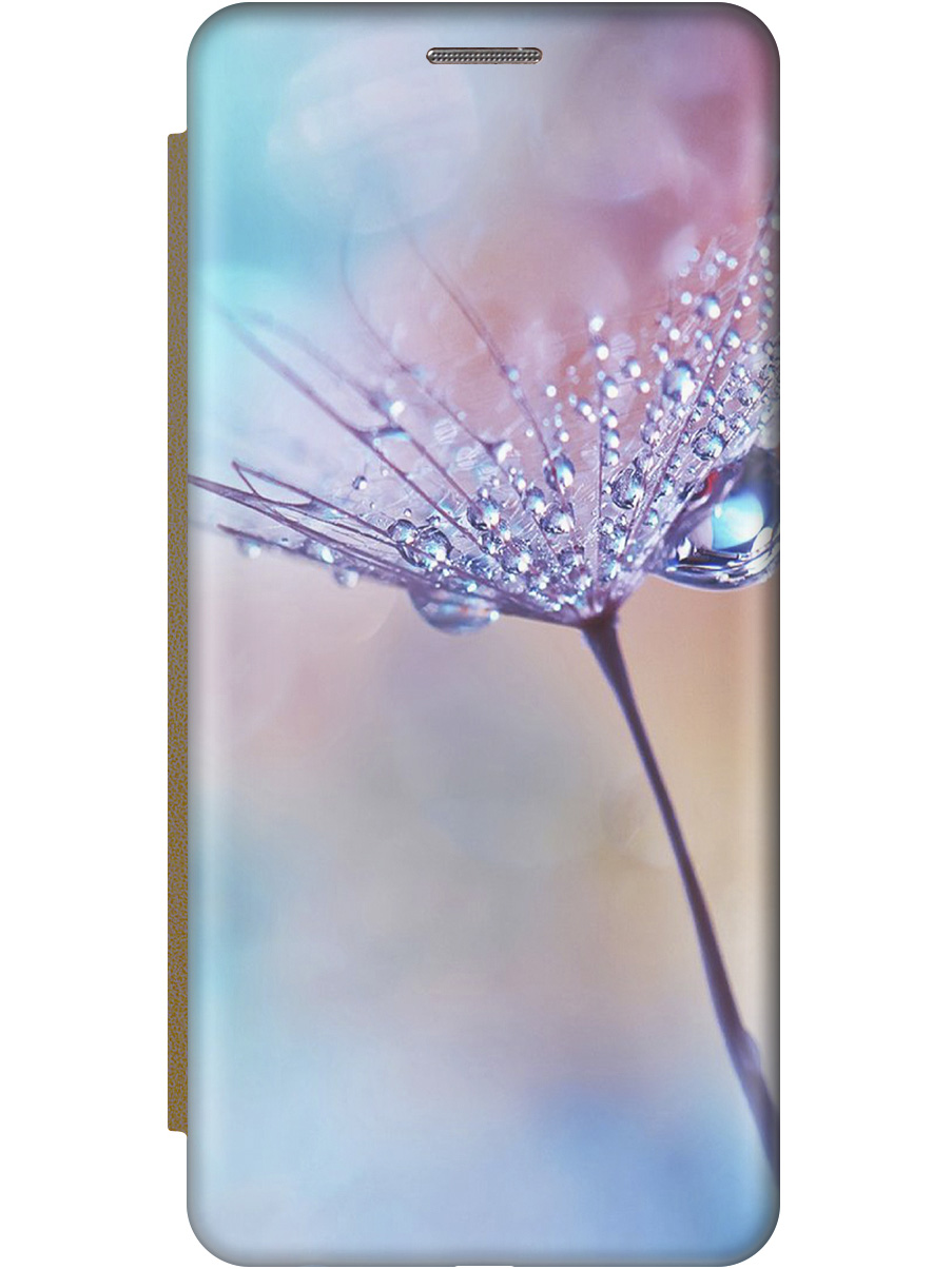 

Чехол-книжка на Samsung Galaxy A24 "Капелька на одуванчике" золотистый, Голубой;розовый, 159531