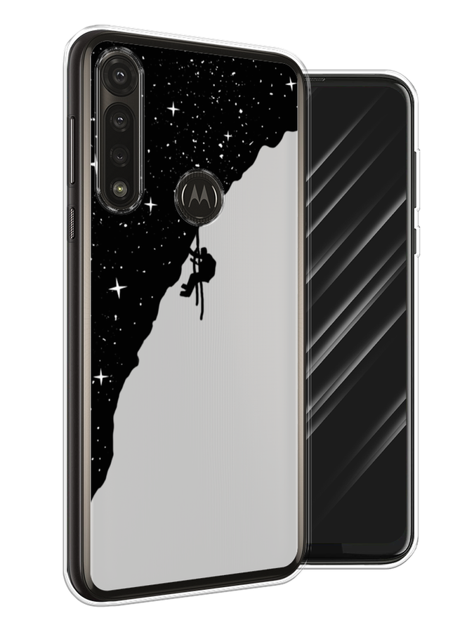 

Чехол Awog на Motorola Moto G Power 2020 "Скалолаз в космосе", Разноцветный, 242650-4