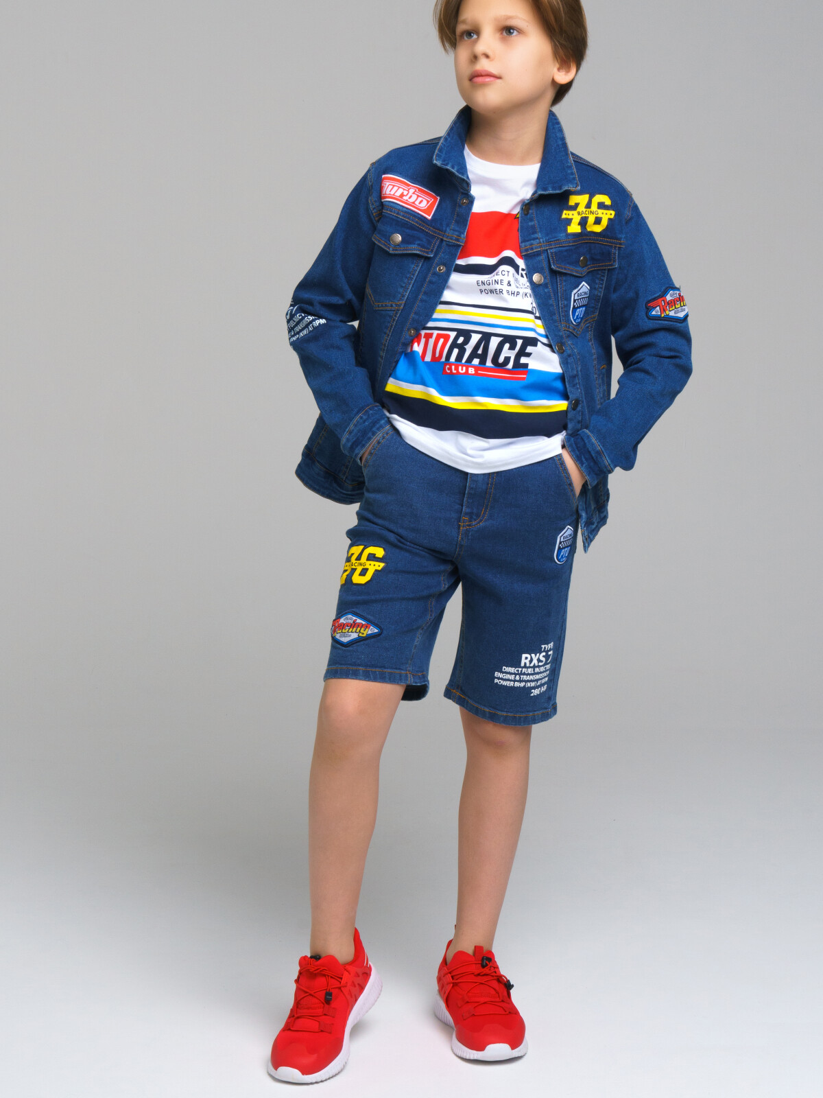 

Шорты детские PlayToday Tween 12311043, синий, 146, 12311043