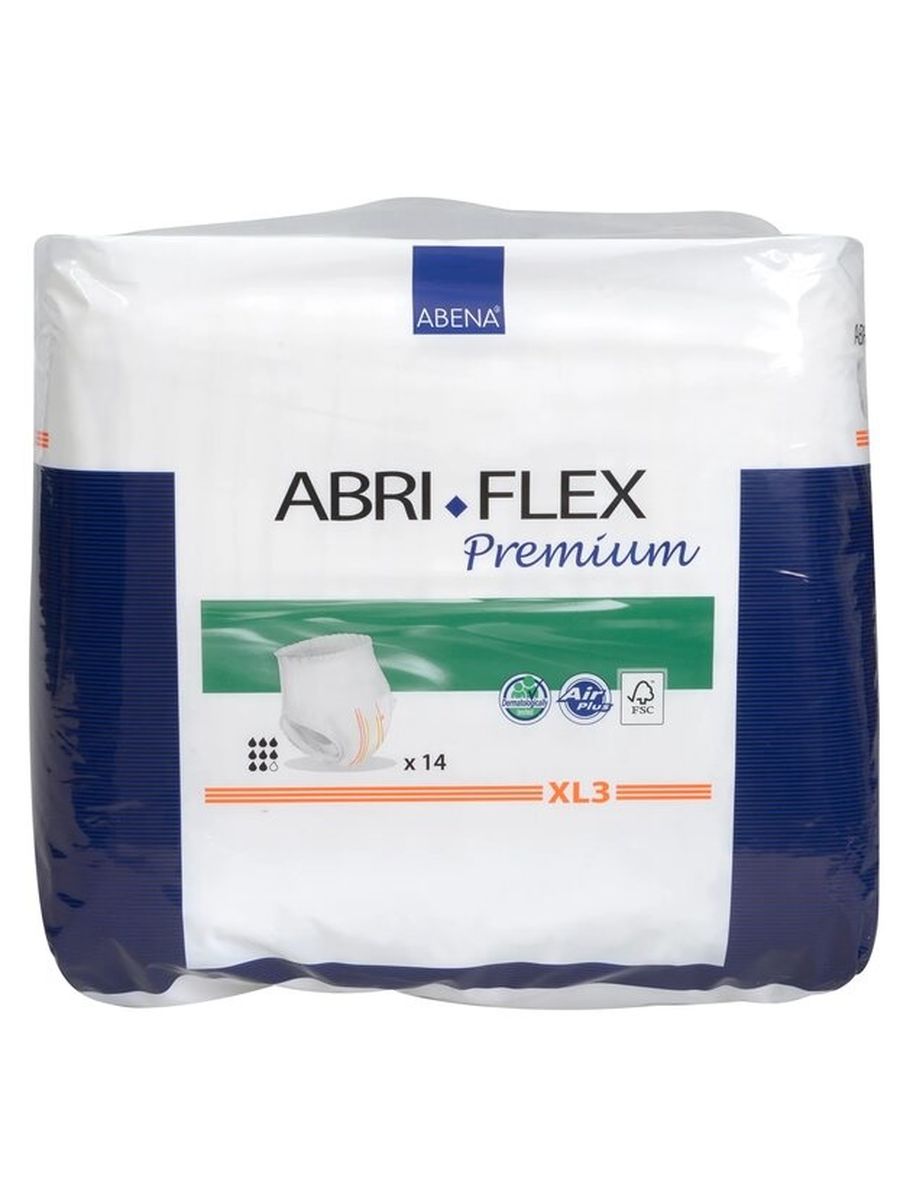 фото Подгузники-трусики abri-flex premium xl3 2600 мл 14 шт. abena