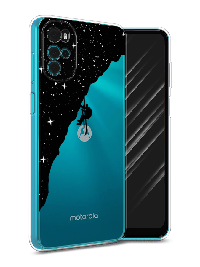 

Чехол Awog на Motorola Moto G22 "Скалолаз в космосе", Разноцветный, 243150-4