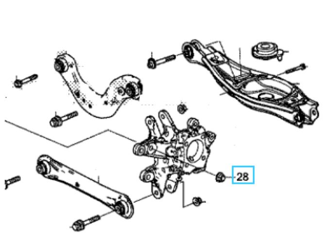 

Гайка самостопорящаяся 14MM, HONDA, Оригинал, 1 шт., 1