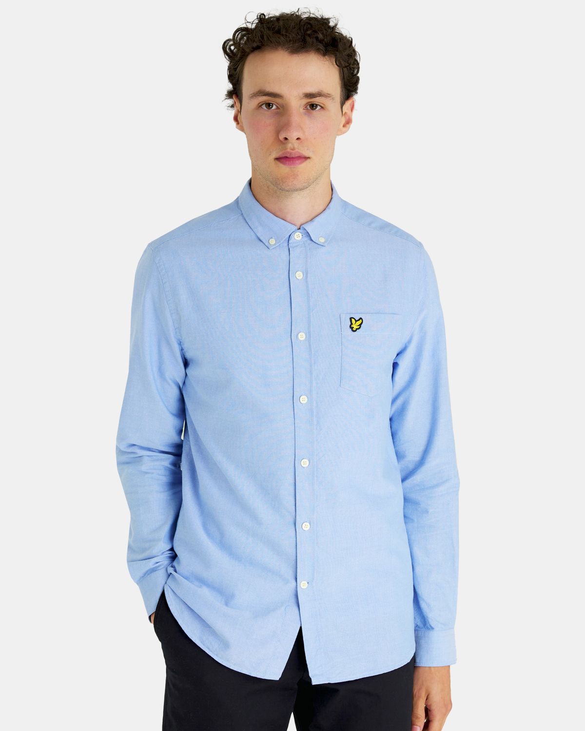 Рубашка мужская Lyle&Scott LW1302VOG_X41 голубая S